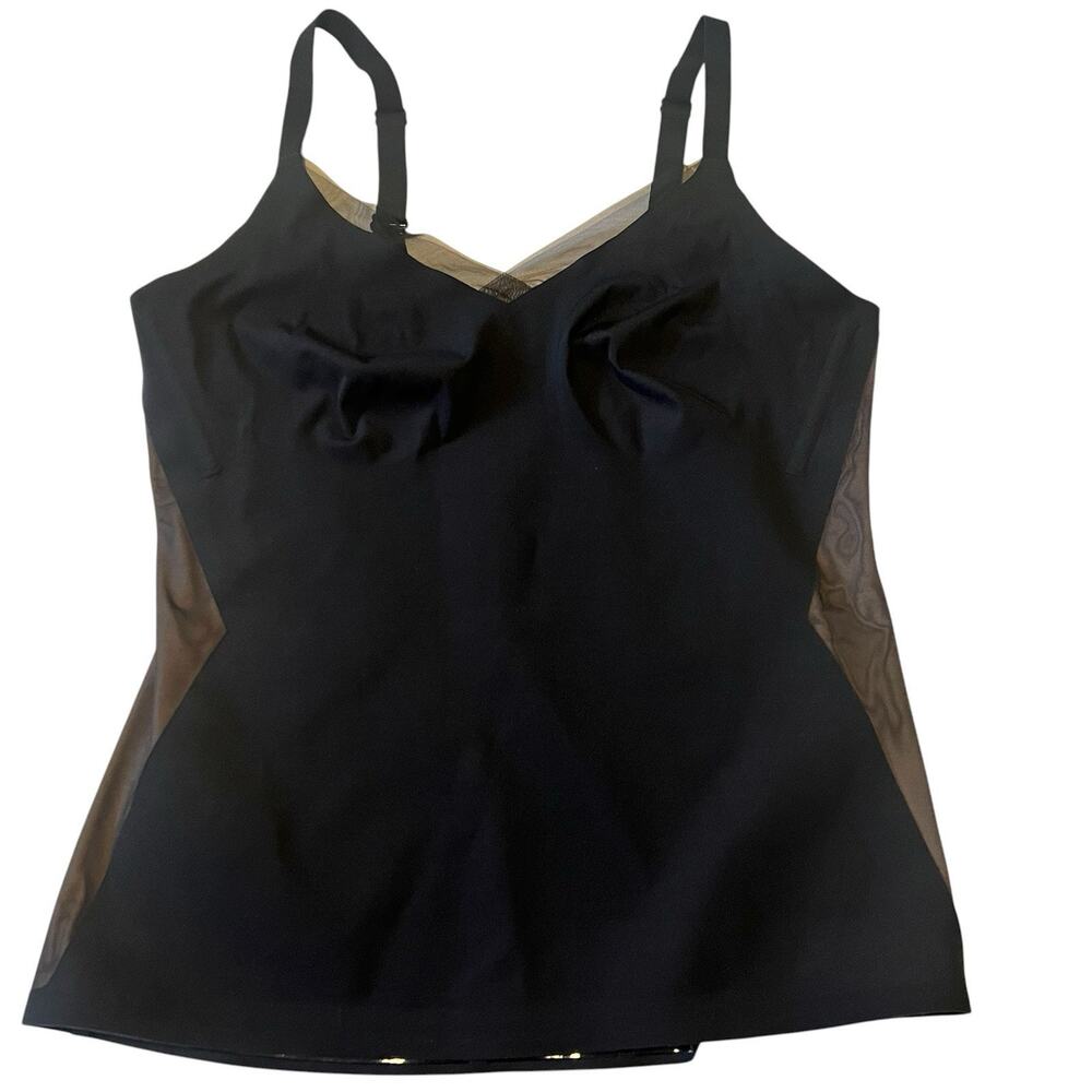 Honeylove CrossOver Cami Black Vamp Compression Tummy Control Shapewear 1X - Picture 1 of 8